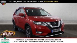 Used 2019 RED NISSAN X-TRAIL SUV 1.7 dCi N-Connecta SUV 5dr Diesel Manual Euro 6 (s/s) (150 ps) (reg. 2019-06-23) for sale in Manchester