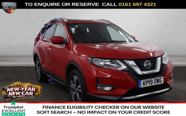 Used 2019 RED NISSAN X-TRAIL SUV 1.7 dCi N-Connecta SUV 5dr Diesel Manual Euro 6 (s/s) (150 ps) (reg. 2019-06-23) for sale in Manchester