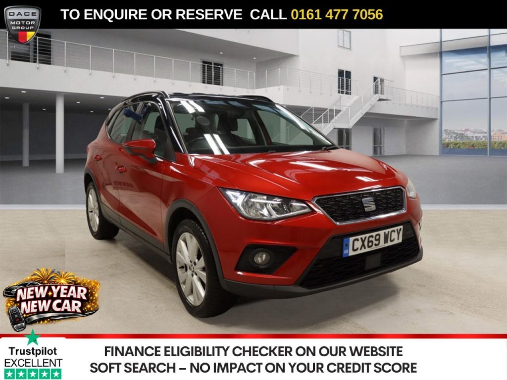 Used 2019 RED SEAT ARONA SUV 1.0 TSI GPF SE SUV 5dr Petrol DSG Euro 6 (s/s) (115 ps) (reg. 2019-10-10) for sale in Stockport
