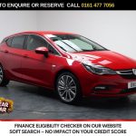 Used 2019 RED VAUXHALL ASTRA Hatchback 1.4i Turbo SRi Hatchback 5dr Petrol Manual Euro 6 (150 ps) (reg. 2019-04-18) for sale in Stockport