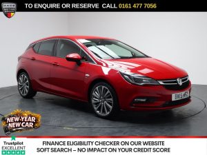 Used 2019 RED VAUXHALL ASTRA Hatchback 1.4i Turbo SRi Hatchback 5dr Petrol Manual Euro 6 (150 ps) (reg. 2019-04-18) for sale in Stockport