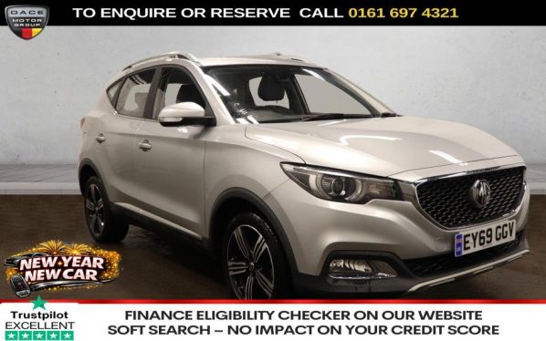 Used 2019 SILVER MG MG ZS SUV 1.5 VTi-TECH Exclusive SUV 5dr Petrol Manual Euro 6 (s/s) (106 ps) (reg. 2019-11-29) for sale in Manchester
