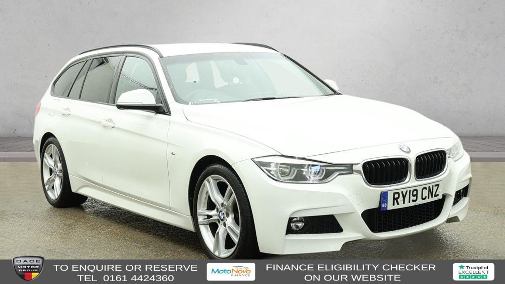 Used 2019 WHITE BMW 3 SERIES Estate 2.0 320i M Sport Touring 5dr Petrol Auto Euro 6 (s/s) (184 ps) (reg. 2019-06-28) for sale in Altrincham