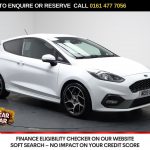 Used 2019 WHITE FORD FIESTA Hatchback 1.5T EcoBoost ST-2 Hatchback 3dr Petrol Manual Euro 6 (s/s) (200 ps) (reg. 2019-04-28) for sale in Stockport