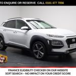 Used 2019 WHITE HYUNDAI KONA SUV 1.0 T-GDi Premium SE SUV 5dr Petrol Manual Euro 6 (s/s) (120 ps) (reg. 2019-09-26) for sale in Stockport