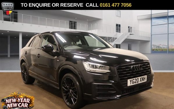 Used 2020 BLACK AUDI Q2 SUV 1.5 TFSI CoD 35 Black Edition SUV 5dr Petrol S Tronic Euro 6 (s/s) (150 ps) (reg. 2020-03-01) for sale in Stockport