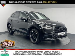 Used 2020 BLACK AUDI Q5 SUV 2.0 TFSI 45 Black Edition SUV 5dr Petrol S Tronic quattro Euro 6 (s/s) (245 ps) (reg. 2020-07-24) for sale in Manchester