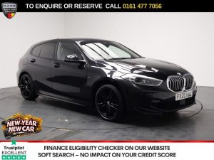 Used 2020 BLACK BMW 1 SERIES Hatchback 1.5 118i M Sport Hatchback 5dr Petrol Manual Euro 6 (s/s) (140 ps) (reg. 2020-03-10) for sale in Stockport