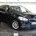 Used 2020 BLACK BMW 2 Series GRAN TOURER MPV 1.5 216d SE MPV 5dr Diesel DCT Euro 6 (s/s) (116 ps) (reg. 2020-09-30) for sale in Altrincham