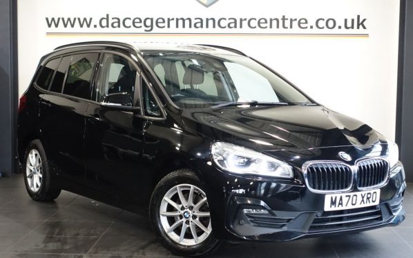 Used 2020 BLACK BMW 2 Series GRAN TOURER MPV 1.5 216d SE MPV 5dr Diesel DCT Euro 6 (s/s) (116 ps) (reg. 2020-09-30) for sale in Altrincham