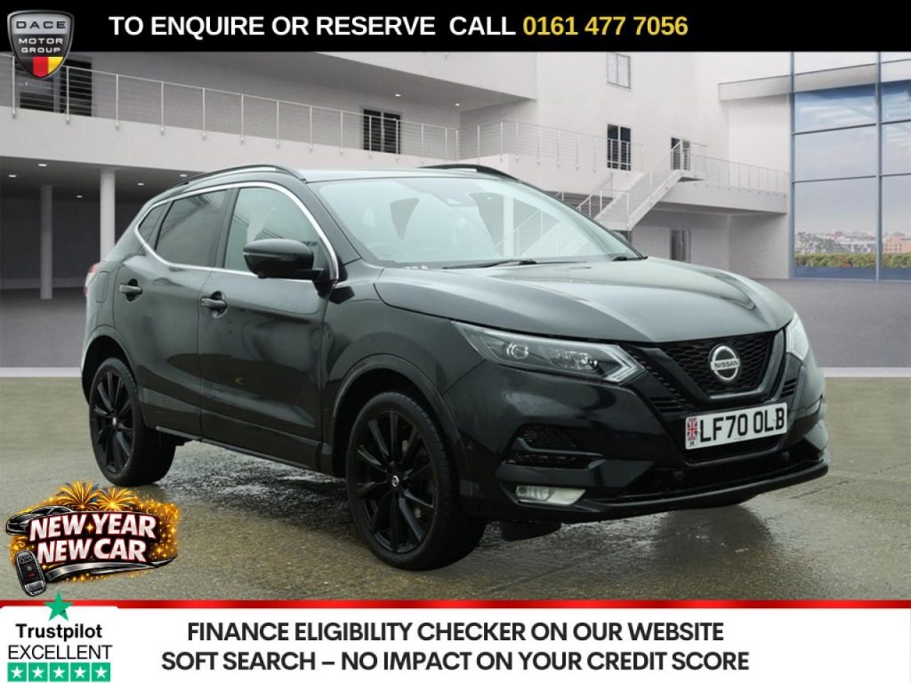 Used 2020 BLACK NISSAN QASHQAI SUV 1.3 DIG-T n-tec SUV 5dr Petrol DCT Auto Euro 6 (s/s) (160 ps) (reg. 2020-09-05) for sale in Stockport