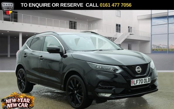 Used 2020 BLACK NISSAN QASHQAI SUV 1.3 DIG-T n-tec SUV 5dr Petrol DCT Auto Euro 6 (s/s) (160 ps) (reg. 2020-09-05) for sale in Stockport