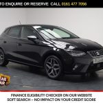 Used 2020 BLACK SEAT IBIZA Hatchback 1.0 TSI XCELLENCE Lux Hatchback 5dr Petrol DSG Euro 6 (s/s) GPF (115 ps) (reg. 2020-03-01) for sale in Stockport