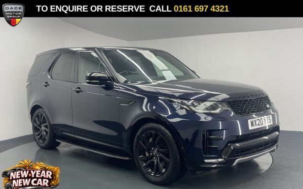 Used 2020 BLUE LAND ROVER DISCOVERY SUV 3.0 SD V6 Landmark Edition SUV 5dr Diesel Auto 4WD Euro 6 (s/s) (306 ps) (reg. 2020-03-13) for sale in Manchester
