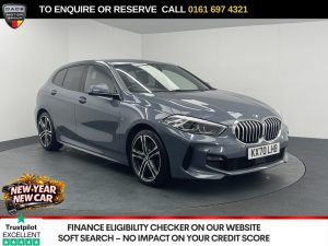 Used 2020 GREY BMW 1 SERIES Hatchback 1.5 118i M Sport Hatchback 5dr Petrol DCT Euro 6 (s/s) (140 ps) (reg. 2020-09-01) for sale in Manchester