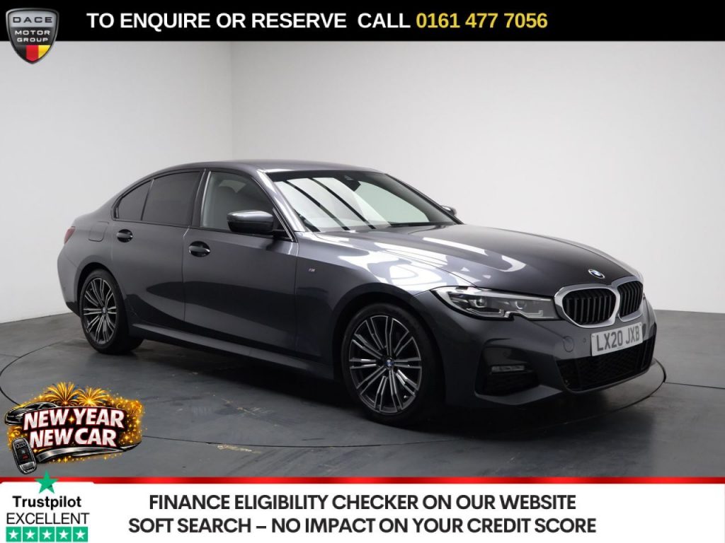 Used 2020 GREY BMW 3 SERIES Saloon 2.0 320i M Sport Saloon 4dr Petrol Auto Euro 6 (s/s) (184 ps) (reg. 2020-03-21) for sale in Stockport
