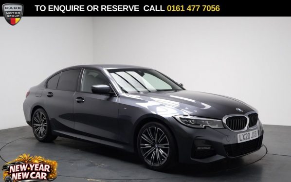 Used 2020 GREY BMW 3 SERIES Saloon 2.0 320i M Sport Saloon 4dr Petrol Auto Euro 6 (s/s) (184 ps) (reg. 2020-03-21) for sale in Stockport