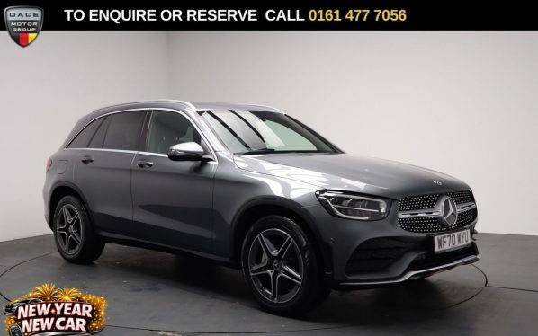 Used 2020 GREY MERCEDES-BENZ GLC SUV 2.0 GLC300h MHEV AMG Line SUV 5dr Petrol Hybrid G-Tronic+ 4MATIC Euro 6 (s/s) (272 ps) (reg. 2020-11-30) for sale in Stockport