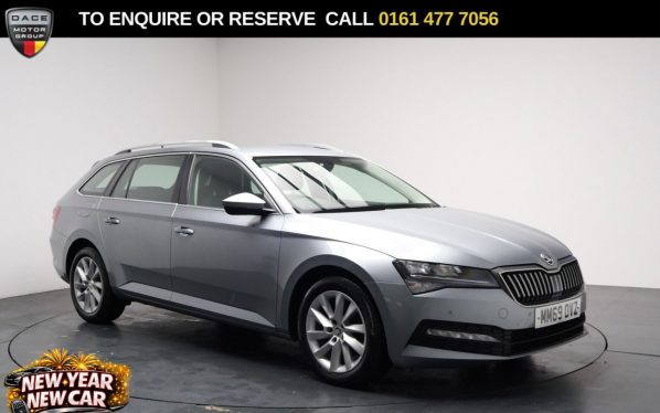 Used 2020 GREY SKODA SUPERB Estate 2.0 TDI SE Estate 5dr Diesel Manual Euro 6 (s/s) (150 ps) (reg. 2020-02-06) for sale in Stockport