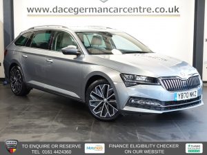Used 2020 GREY SKODA SUPERB Estate 2.0 TSI Laurin  and  Klement Estate 5dr Petrol DSG Euro 6 (s/s) (190 ps) (reg. 2020-12-18) for sale in Altrincham