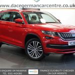Used 2020 RED SKODA KODIAQ SUV 2.0 TDI Laurin  and  Klement SUV 5dr Diesel DSG 4WD Euro 6 (s/s) (7 Seat) (150 ps) (reg. 2020-07-24) for sale in Altrincham