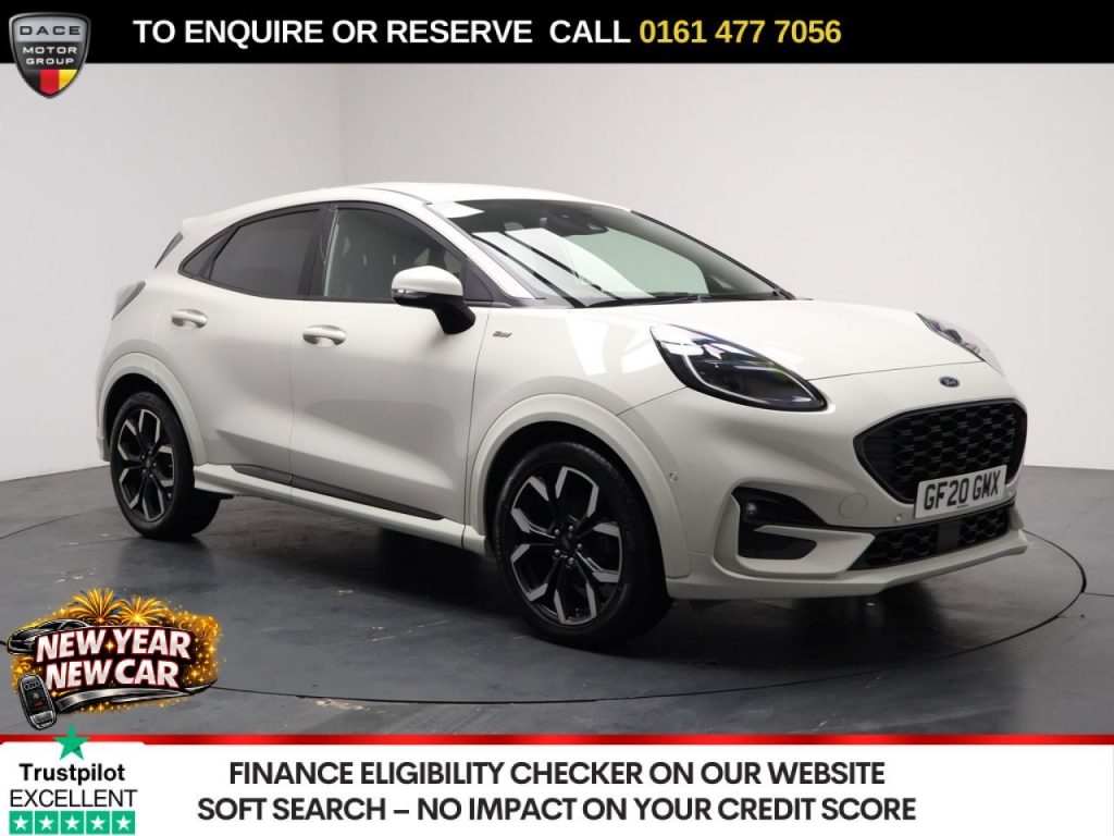 Used 2020 WHITE FORD PUMA SUV 1.0T EcoBoost MHEV ST-Line X First Edition SUV 5dr Petrol Manual Euro 6 (s/s) (125 ps) (reg. 2020-06-30) for sale in Stockport