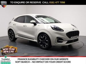Used 2020 WHITE FORD PUMA SUV 1.0T EcoBoost MHEV ST-Line X First Edition SUV 5dr Petrol Manual Euro 6 (s/s) (125 ps) (reg. 2020-06-30) for sale in Stockport
