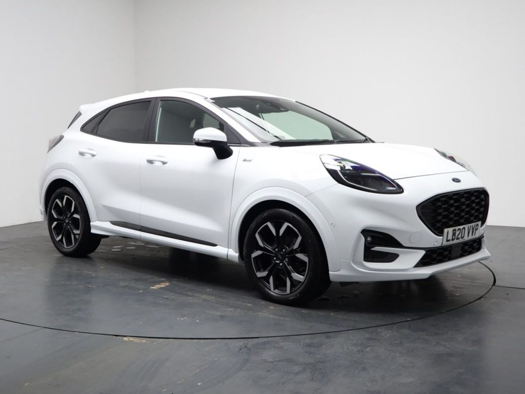 Used 2020 WHITE FORD PUMA SUV 1.0T EcoBoost MHEV ST-Line X First Edition SUV 5dr Petrol Manual Euro 6 (s/s) (125 ps) (reg. 2020-07-31) for sale in Stockport