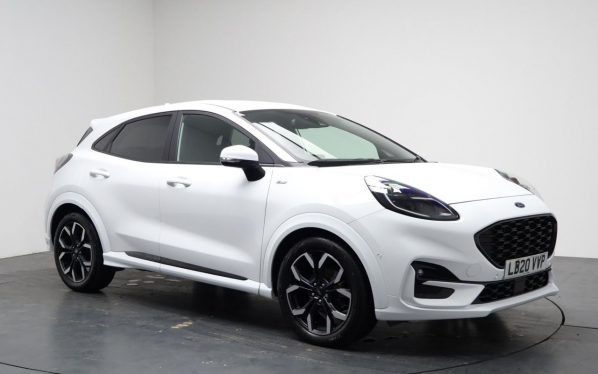 Used 2020 WHITE FORD PUMA SUV 1.0T EcoBoost MHEV ST-Line X First Edition SUV 5dr Petrol Manual Euro 6 (s/s) (125 ps) (reg. 2020-07-31) for sale in Stockport