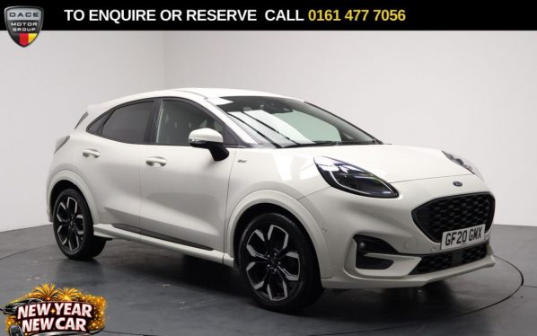 Used 2020 WHITE FORD PUMA SUV 1.0T EcoBoost MHEV ST-Line X First Edition SUV 5dr Petrol Manual Euro 6 (s/s) (125 ps) (reg. 2020-06-30) for sale in Stockport