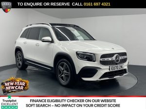 Used 2020 WHITE MERCEDES-BENZ GLB SUV 2.0 GLB220d AMG Line (Premium Plus) SUV 5dr Diesel 8G-DCT 4MATIC Euro 6 (s/s) (190 ps) (reg. 2020-11-06) for sale in Manchester