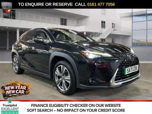 Used 2021 BLACK LEXUS UX SUV 300e 54.3kWh SUV 5dr Electric Auto (204 ps) (reg. 2021-11-30) for sale in Stockport