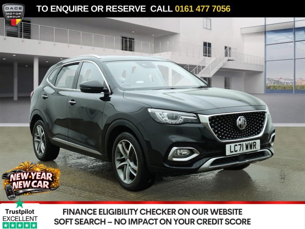 Used 2021 BLACK MG MG HS SUV 1.5 T-GDI Exclusive SUV 5dr Petrol DCT Euro 6 (s/s) (162 ps) (reg. 2021-10-27) for sale in Stockport