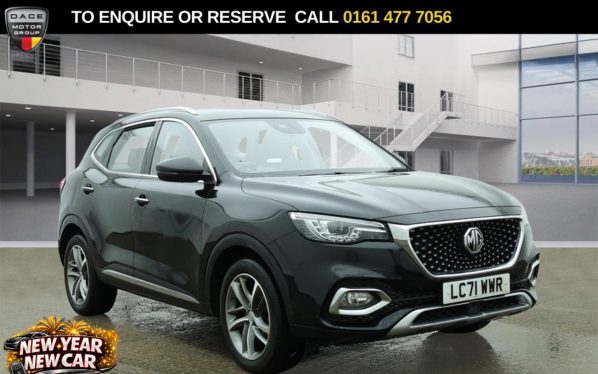 Used 2021 BLACK MG MG HS SUV 1.5 T-GDI Exclusive SUV 5dr Petrol DCT Euro 6 (s/s) (162 ps) (reg. 2021-10-27) for sale in Stockport