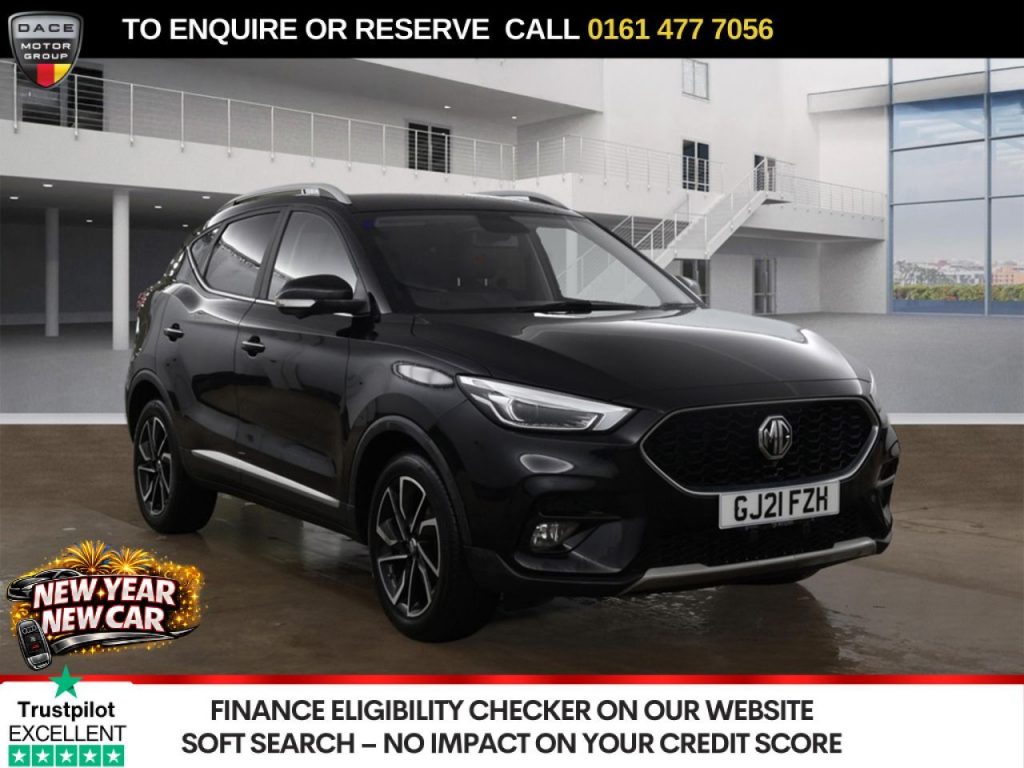 Used 2021 BLACK MG MG ZS SUV 1.0 T-GDI Exclusive SUV 5dr Petrol Auto Euro 6 (111 ps) (reg. 2021-06-07) for sale in Stockport