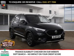 Used 2021 BLACK MG MG ZS SUV 1.0 T-GDI Exclusive SUV 5dr Petrol Auto Euro 6 (111 ps) (reg. 2021-06-07) for sale in Stockport