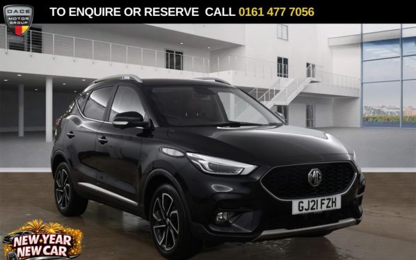 Used 2021 BLACK MG MG ZS SUV 1.0 T-GDI Exclusive SUV 5dr Petrol Auto Euro 6 (111 ps) (reg. 2021-06-07) for sale in Stockport