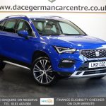 Used 2021 BLUE SEAT ATECA SUV 2.0 TDI XPERIENCE Lux SUV 5dr Diesel DSG 4Drive Euro 6 (s/s) (150 ps) (reg. 2021-05-19) for sale in Altrincham