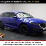 Used 2021 BLUE SKODA OCTAVIA Estate 1.4 TSI iV 13kWh SE L Estate 5dr Petrol Plug-in Hybrid DSG Euro 6 (s/s) (204 ps) (reg. 2021-11-12) for sale in Stockport