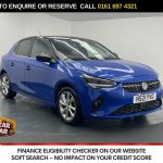 Used 2021 BLUE VAUXHALL CORSA Hatchback 1.2 Elite Hatchback 5dr Petrol Manual Euro 6 (75 ps) (reg. 2021-06-30) for sale in Manchester
