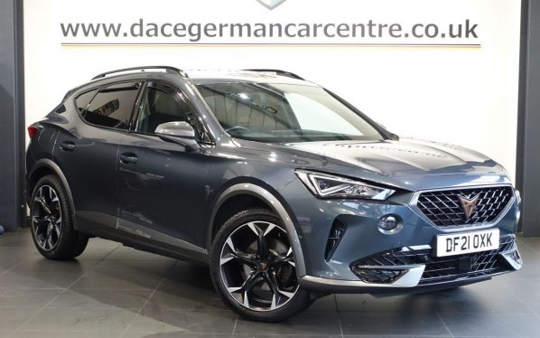 Used 2021 GREY CUPRA FORMENTOR SUV 1.4 eHybrid 12.8kWh V2 SUV 5dr Petrol Plug-in Hybrid DSG Euro 6 (s/s) (204 ps) (reg. 2021-06-09) for sale in Altrincham