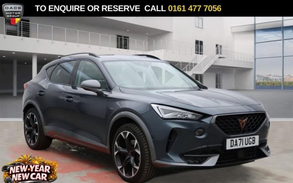 Used 2021 GREY CUPRA FORMENTOR SUV 1.4 eHybrid 12.8kWh V2 SUV 5dr Petrol Plug-in Hybrid DSG Euro 6 (s/s) (204 ps) (reg. 2021-12-16) for sale in Stockport