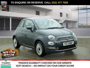 Used 2021 GREY FIAT 500 Hatchback 1.0 MHEV Dolcevita Hatchback 3dr Petrol Manual Euro 6 (s/s) (70 bhp) (reg. 2021-11-30) for sale in Stockport
