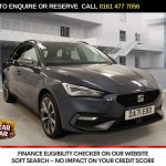 Used 2021 GREY SEAT LEON Estate 1.4 eHybrid 12.8kWh FR Sport Estate 5dr Petrol Plug-in Hybrid DSG Euro 6 (s/s) (204 ps) (reg. 2021-12-09) for sale in Stockport