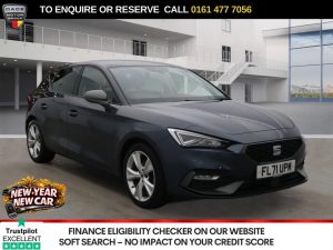 Used 2021 GREY SEAT LEON Hatchback 1.5 TSI EVO FR Hatchback 5dr Petrol Manual Euro 6 (s/s) (130 ps) (reg. 2021-12-17) for sale in Stockport