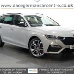 Used 2021 GREY SKODA OCTAVIA Estate 1.4 TSI iV 13kWh vRS Estate 5dr Petrol Plug-in Hybrid DSG Euro 6 (s/s) (245 ps) (reg. 2021-06-25) for sale in Altrincham