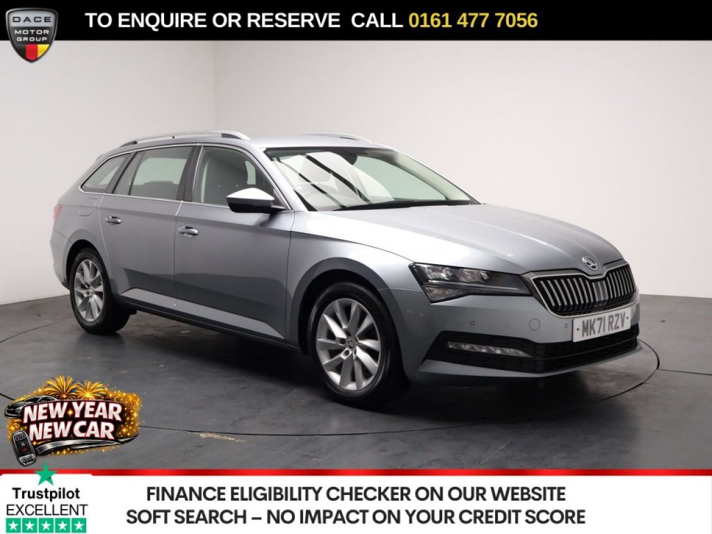 Used 2021 GREY SKODA SUPERB Estate 2.0 TDI SE Estate 5dr Diesel DSG Euro 6 (s/s) (122 ps) (reg. 2021-09-07) for sale in Stockport