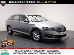 Used 2021 GREY SKODA SUPERB Estate 2.0 TDI SE Estate 5dr Diesel DSG Euro 6 (s/s) (122 ps) (reg. 2021-09-07) for sale in Stockport