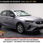 Used 2021 GREY VAUXHALL CORSA Hatchback 1.2 SE Hatchback 5dr Petrol Manual Euro 6 (75 ps) (reg. 2021-01-31) for sale in Stockport