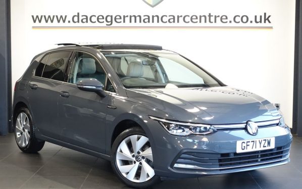 Used 2021 GREY VOLKSWAGEN GOLF Hatchback 1.5 TSI Style Hatchback 5dr Petrol Manual Euro 6 (s/s) (130 ps) (reg. 2021-12-10) for sale in Altrincham
